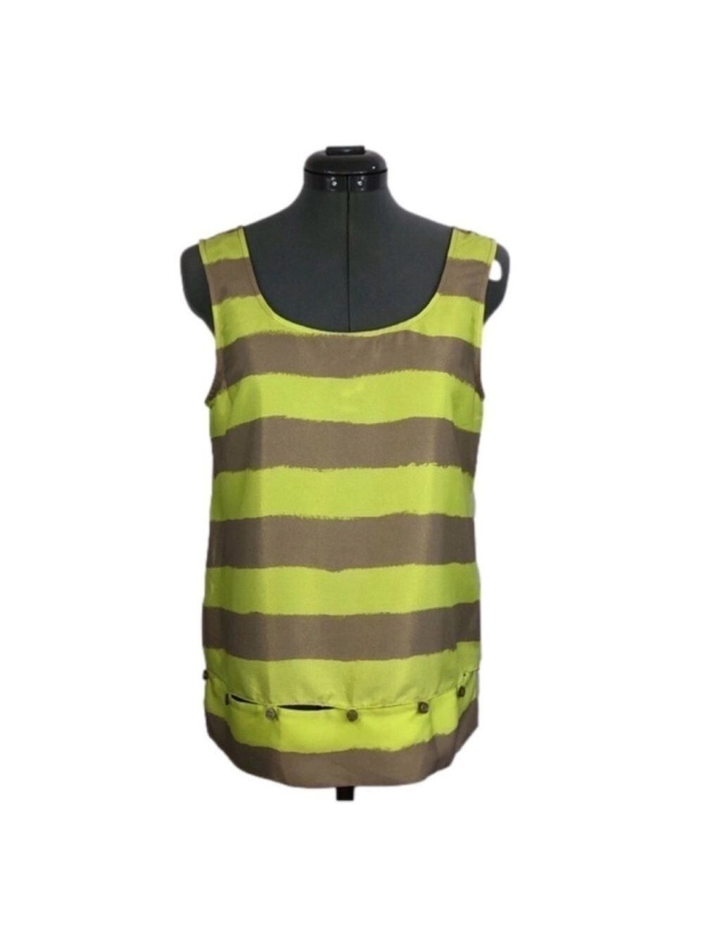 BCBGeneration Unique sleeveless striped tank top. Size XS. NWT! - Picture 4 of 8